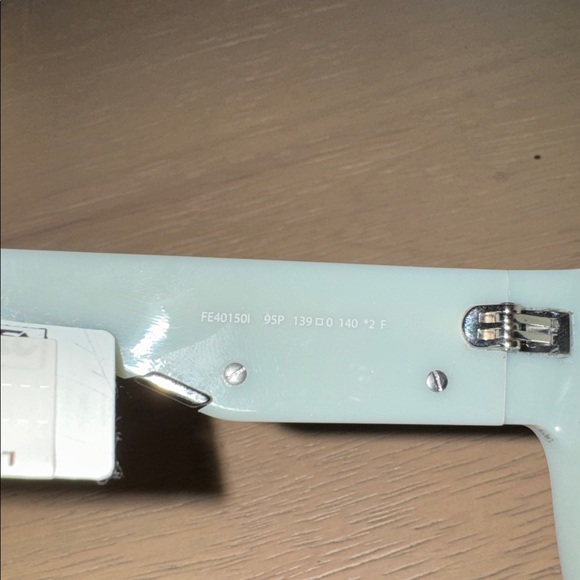 Fendi Mint Green Sunglasses with Black Case main image 8